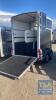 IFOR WILLIAMS HB506 BLACK HORSE BOX, TACK RACK, SLIDING WINDOWS - 5