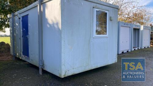 6.1M X 2.9M SLEEPER CABIN C/W TOILET / SHOWER