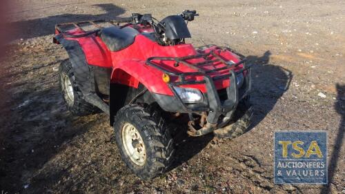 HONDA TRX 250, , YEAR - 2015, , HOURS - 1358 , , PLUS VAT