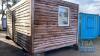 22 X 10 LARCH CABIN - CENTRAL DOOR ACCESS INTO VESTIBLE - 4