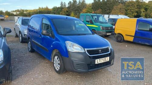 Peugeot Partner S L1 Blue Hdi - 1560cc 3 Door Van