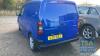 Peugeot Partner S L1 Blue Hdi - 1560cc 3 Door Van - 3