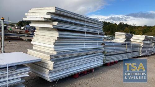 KINGSPAN METAL CLAD 70MM INSULATION PANELS