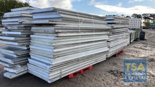 KINGSPAN METAL CLAD 70MM INSULATION PANELS