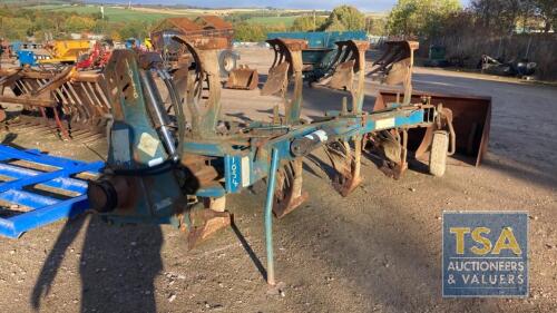 OVERUM REVERSIBLE 4 FURROW PLOUGH