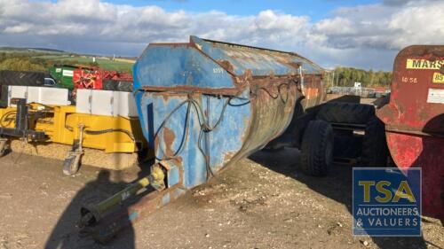 MARSTON 85 CUBE BARREL MUCK SPREADER WITH PTO