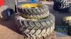 4 X ROW CROP WHEELS - 2