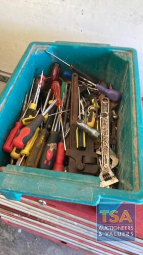 BOX SPANNERS AND SCREW DRIVERS