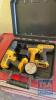 DEWALT TOOLS IN CASE