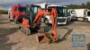 Kubota U27-4 Mini Excavator , c/w 2 Buckets, Quick Hitch and 3rd Line Piping , Year 2016, 965 Hours, No VAT