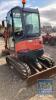 Kubota U27-4 Mini Excavator , c/w 2 Buckets, Quick Hitch and 3rd Line Piping , Year 2016, 965 Hours, No VAT - 3