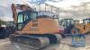 CASE CX130C, YEAR - 2012 , HOURS - 10600, ON WIDE TRACKS ( 900 PADS ), PLUS VAT - 5