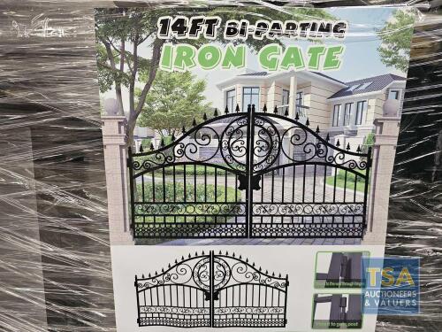 14' BI PARTING EUROPEAN DESIGN GATES