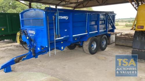 Stewart GX16-21L Twi Axle 16 Tonne Hydraulic Grain Tipping