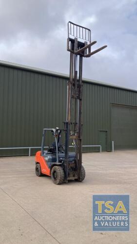 Toyota Tonero 3.0 3 Tonne 3 Stage Masted Diesel Forklift