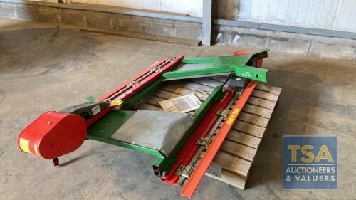 Pair Ziegler Combine Side Knives c/w John Deere Brackets