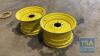 Pair John Deere DW15LX26 Wheel Rims - 8 Stud