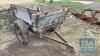 Single Axle Wooden Tipping Cart - 4