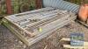 3 No.Pairs Galvanised Shed Doors c/w Runners - 2 - 3.45mx2.3m,