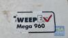 Sheep Ex Mega 960 Push Brush c/w Forklift Pockets - 2.4m - 3