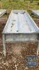 Galvanised Double Cattle Field Trough - 2.6m - 2