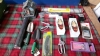 2 BOXES GARDEN ITEMS CYCLE LIGHTS WINDSCREEN ETC
