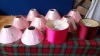 ASSORTED PINK LAMPSHADES