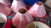 ASSORTED PINK LAMPSHADES - 5