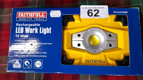 RECHARGEABLE LED WORK LIGHT