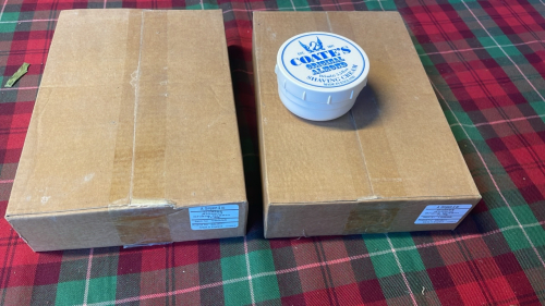 BOX 13 COATES SUPERIOR ALMOND SHAVING CREAM