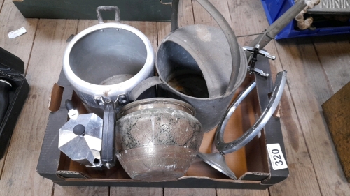 BOX WATERING CAN ETC