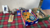 BOX TINS TOOLS & TEAPOTS