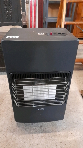 WARMLITE GAS HEATER & CYLINDER