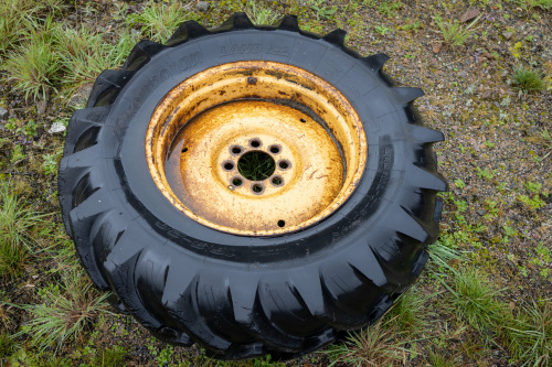 Large tractor wheel