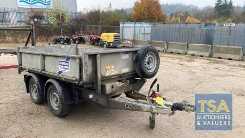 10X5 IFOR WILLIAMS TIPPING TRAILER KEY IN P'CABIN