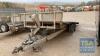 14' TIPPER TRAILER WINCH SPARE WHEEL, NEW BRAKES - 2