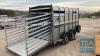 IFOR WILLIAMS LIVESTOCK TRAILER 12 x 6'6" C/W SHEEP DECKS, - 5