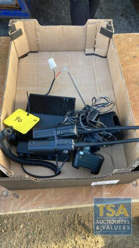 2 ICOM HAND HELD VHF'S WITH CHARGERS