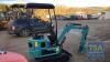 TOS Mini Digger, 1 Ton, Year 2024, 50 Hours, - 5