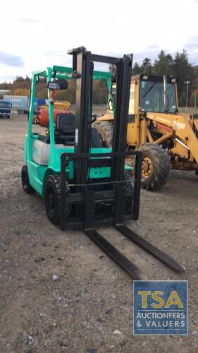 Mitubishi FG20, Gas Powered , 2000Kg Lift Capacity, Side Shift, Year 1996, 2824 Hours, Plus VAT, , , ,