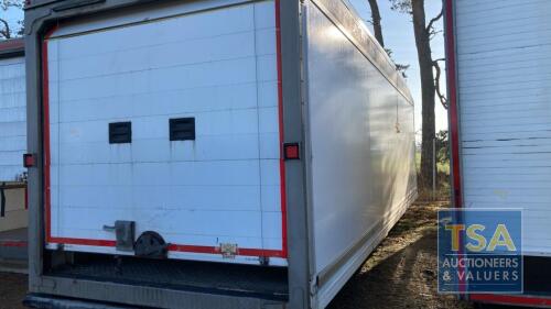 30FT FRIDGE BOX WITH ROLLER SHUTTER DOOR