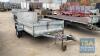 9'x4 S/A TRAILER C/W RAMP DOOR LED LIGHTS