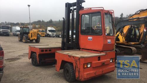 Kalmar 4000KG Side Loader, Year 1997, 13,663 Hours, Supplied & Serviced By A&L Stronach with 6 Monthly Insurance Inspections, Plus VAT,