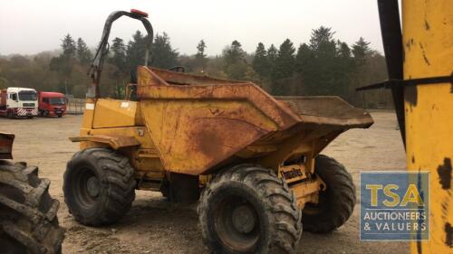 Thwaites 9 Ton Dumper, Year 2004, 5018 Hours, Plus VAT