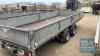 IFOR WILLIAMS LM166 DOUBLE AXLE, DROPSIDES, LED LIGHTS, TOOL - 4