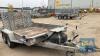 IFOR WILLIAMS GH106BT PLANT TRAILER - SERIAL NO. 5204626