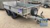 IFOR WILLIAMS LM105 DROPSIDES, 6' RAMP DOOR - SERIAL NO.