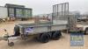 IFOR WILLIAMS LM105 DROPSIDES, 6' RAMP DOOR - SERIAL NO. - 3