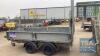 IFOR WILLIAMS LM105 DROPSIDES, 6' RAMP DOOR - SERIAL NO. - 4