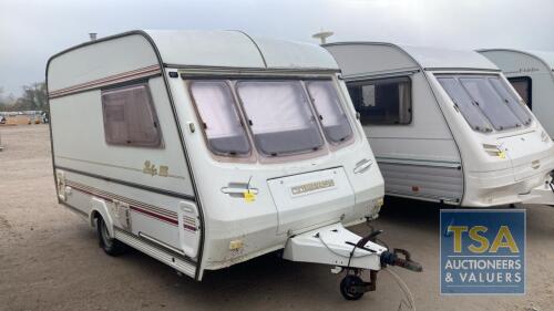 COMPASS RALLY 2 BERTH CARAVAN KEY IN P'CABIN